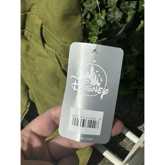 NWT Disney Lightning McQueen Kids Cars Dino Park Green Jumpsuit - Size 7/8 - Picture 6 of 9